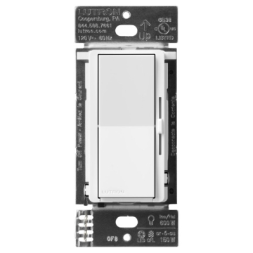 Lutron Caseta Diva Smart Dimmer - White