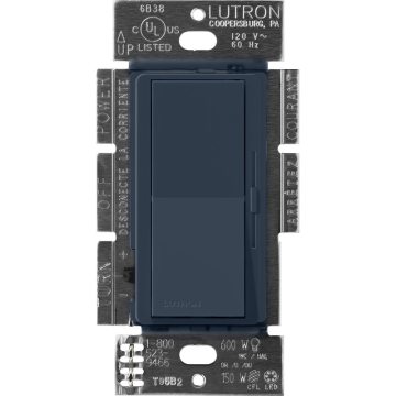 Lutron Diva 0-10V LED Dimmer - Single-Pole / 3-Way - 8A - 120-277V - Deep Sea