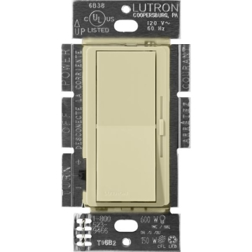 Lutron Diva 0-10V LED Dimmer - Single-Pole / 3-Way - 8A - 120-277V - Sage