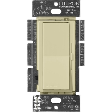 Lutron Diva 0-10V LED Dimmer - Single-Pole / 3-Way - 8A - 120-277V - Sage
