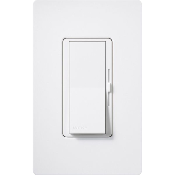 Lutron Diva 0-10V LED Dimmer - Single-Pole / 3-Way - 8A - 120-277V - Snow
