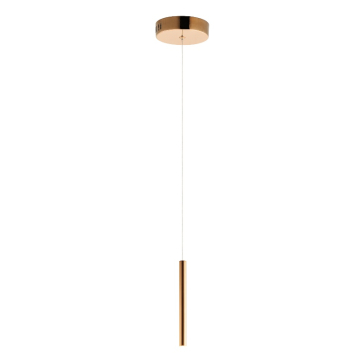 ET2 Flute 12" LED Pendant - 3000K - 70 Lumens - 120V - Rose Gold