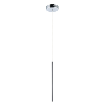 ET2 Flute 24" LED Pendant - 3000K - 70 Lumens - 120V - Polished Chrome