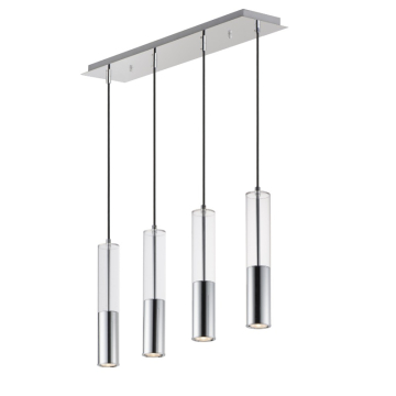 ET2 Torch Multi-Light LED Pendant - 3000K - 1,280 Lumens - 120V - Polished Chrome