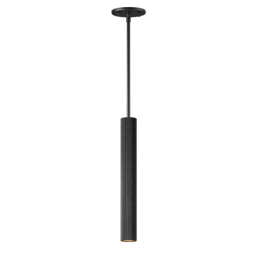 ET2 Reeds LED Pendant - Stem Mount - 3000K - 360 Lumens - 120V - Black