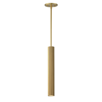 ET2 Reeds LED Pendant - Stem Mount - 3000K - 360 Lumens - 120V - Gold
