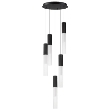 ET2 Reeds Multi-Light LED Pendant - 3000K - 1,800 Lumens - 120V - Black