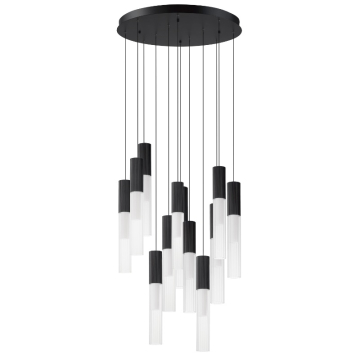 ET2 Reeds Multi-Light LED Pendant - 3000K - 2,880 Lumens - 120V - Black