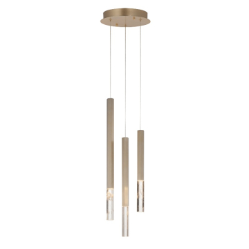 ET2 Diaphane Multi-Light LED Pendant - 3000K - 820 Lumens - 120V - Gold