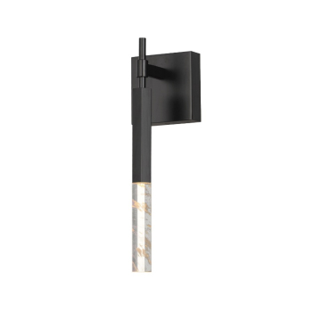 ET2 Diaphane LED Sconce - 3000K - 240 Lumens - 120V - Black
