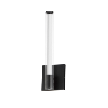 ET2 Cortex LED Wall Sconce - 3000K - 600 Lumens - 120-277V - Black