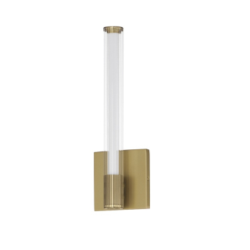 ET2 Cortex LED Wall Sconce - 3000K - 600 Lumens - 120-277V - Natural Aged Brass