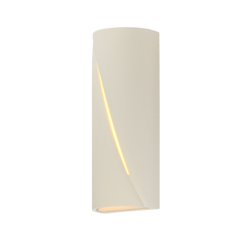 ET2 Puff 16" LED Outdoor Wall Sconce - 3000K - 120V - Chaulk White