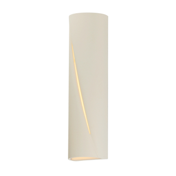 ET2 Puff 22" LED Outdoor Wall Sconce - 3000K - 120V - Chaulk White