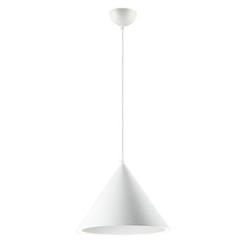 ET2 Abyss 16" LED Pendant - 3000K - 1,600 Lumens - 120V - Matte White