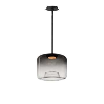 ET2 Bombona 12" x 10" LED Pendant - 3000K - 120V - Black