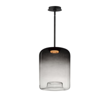 ET2 Bombona 12" x 16" LED Pendant - 3000K - 120V - Black