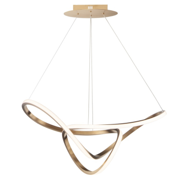 ET2 Perpetual 32" LED Pendant - 3000K - 1,800 Lumens - 120V - Brushed Champagne