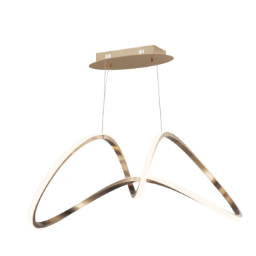 ET2 Perpetual 37" LED Pendant - 3000K - 1,800 Lumens - 120V - Brushed Champagne