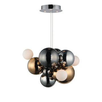 ET2 Stormy 7-Light LED Pendant - 1,000 Lumens - 3000K - 120V - Multi-Plated