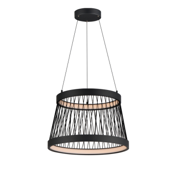 ET2 Loom 20" LED Pendant - 3000K - 120-277V - Black