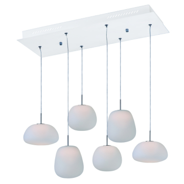 ET2 Puffs 6-Light LED Pendant - 3000K - 2,016 Lumens - 120V - White