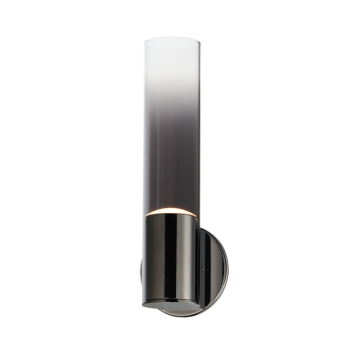 ET2 Highball LED Wall Sconce - 3000K - 120-277V - Gunmetal / Smoke
