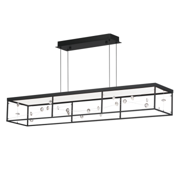 ET2 Entanglement Linear LED Pendant - CCT Selectable - 120-277V - Black