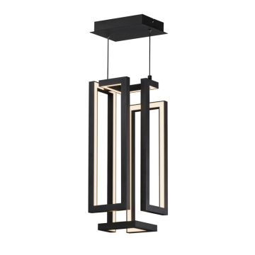 ET2 Penrose 18" LED Pendant - 3000K - 630 Lumens - 120V - Black