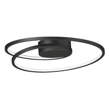 ET2 Cycle 18" LED Semi-Flush Mount - 3000K - 3,200 Lumens - 120V - Black