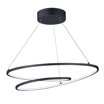 ET2 Cycle 24" LED Pendant - 3000K - 4,690 Lumens - 120V - Black