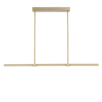 ET2 Dorian 48" LED Pendant - 3000K - 1,080 Lumens - 120-277V - Gold