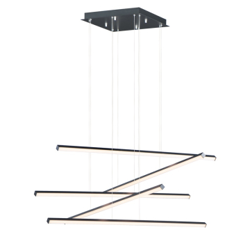 ET2 Hover 5-Light LED Pendant - 3000K - 4,320 Lumens - 120V - Black