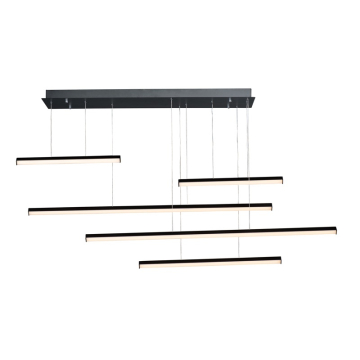 ET2 Hover 5-Light LED Linear Pendant - 3000K - 4,320 Lumens - 120V - Black
