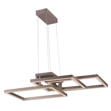 ET2 Traverse LED Rectangular Pendant - 3000K - 4,000 Lumens - 120V - Champagne