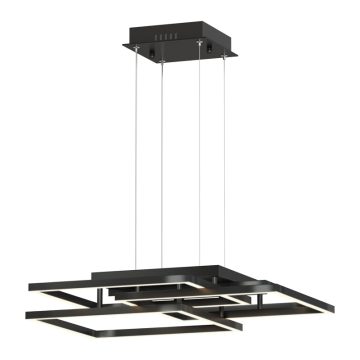 ET2 Traverse LED Square Pendant - 3000K - 5,500 Lumens - 120V - Black