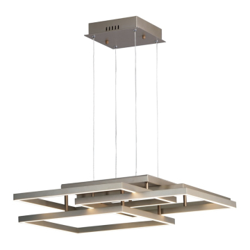 ET2 Traverse LED Square Pendant - 3000K - 5,500 Lumens - 120V - Champagne