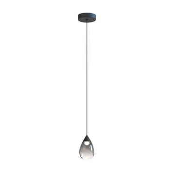 ET2 Dewdrop LED Mini Pendant - 3000K - 120-277V - Black