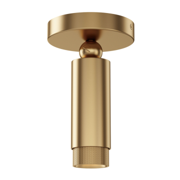 ET2 Cleo LED Adjustable Spot Light - 350 Lumens - 6W - 3000K - 120-277V - Natural Aged Brass