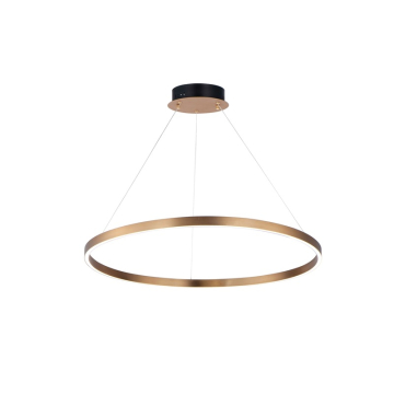 ET2 Groove 32" LED Pendant - CCT Tunable (27K-6K) - 1,500 Lumens - 120V - Gold