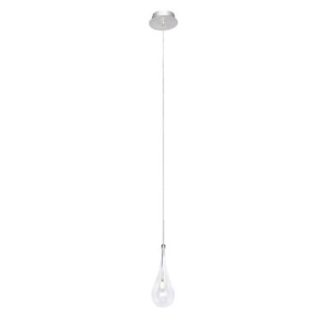 ET2 Larmes LED Pendant - 3000K - 105 Lumens - 120V - Polished Chrome