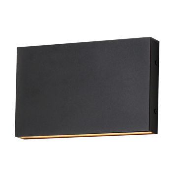 ET2 Brik 12" LED Wall Sconce - 3000K - 120-277V - Black