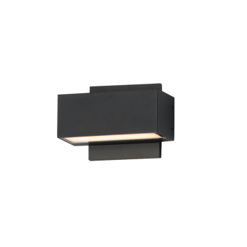 ET2 Blok 6.75" LED Outdoor Wall Sconce - 1,480 Lumens - 9W - 3000K - 120-277V - Black