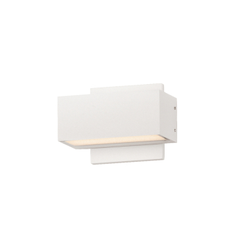 ET2 Blok 6.75" LED Outdoor Wall Sconce - 1,480 Lumens - 9W - 3000K - 120-277V - White