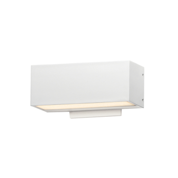ET2 Blok 9" LED Outdoor Wall Sconce - 1,980 Lumens - 12W - 3000K - 120-277V - White