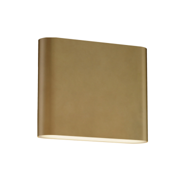 ET2 Spartan 6" LED Wall Sconce - 3000K - 120-277V - Natural Aged Brass