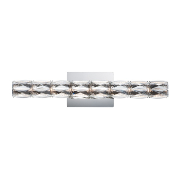 ET2 Zephyr 24" LED Vanity Light - 3000K - 1,265 Lumens - 120V - Poilished Chrome