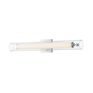 ET2 Centrum 24" LED Vanity Light - 3000K - 1,400 Lumens - 120V - Polished Chrome