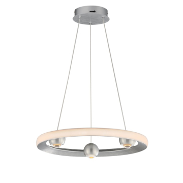 ET2 Nodes 18" LED Pendant - CCT Selectable - 1,700 Lumens - 120-277V - Brushed Aluminum