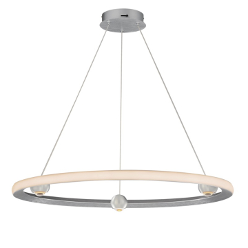 ET2 Nodes 32" LED Pendant - CCT Selectable - 2,800 Lumens - 120-277V - Brushed Aluminum